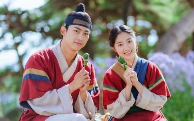2pms-taecyeon-kim-hye-yoon-and-more-get-playful-behind-the-scenes-of-secret-royal-inspector-joy