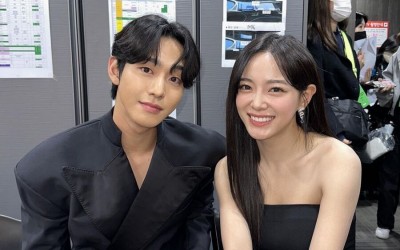 “A Business Proposal” Stars Kim Sejeong And Ahn Hyo Seop Reunite At Melon Music Awards 2022