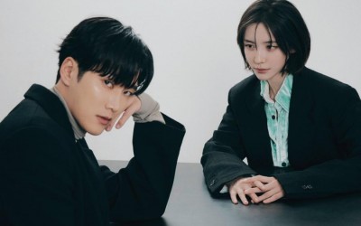 Ahn Bo Hyun And Park Ji Hyun Talk About Playing A Chaebol Heir And His Detective Partner In “Flex X Cop”