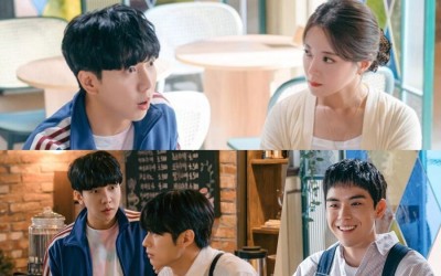 ahn-dong-gu-and-kim-do-hoon-compete-to-impress-lee-seung-gi-and-lee-se-young-in-the-law-cafe