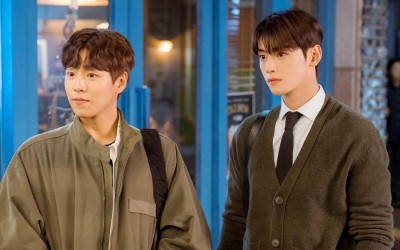 ASTRO’s Cha Eun Woo And Lee Hyun Woo Are Heartthrob High School Teachers In “A Good Day To Be A Dog”