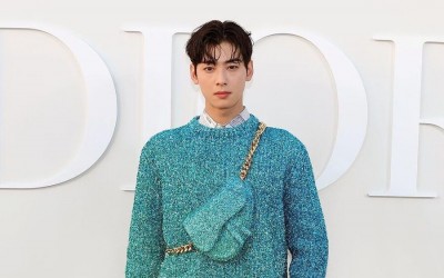 ASTRO’s Cha Eun Woo Poses With Naomi Campbell, Robert Pattinson, And More At Dior’s Fashion Show In Egypt