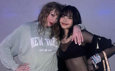 BLACKPINK’s Lisa Poses With Taylor Swift At Her Eras Tour Concert In Singapore