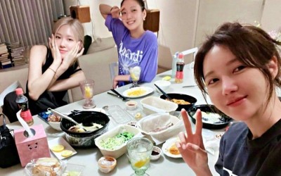 BLACKPINK’s Rosé, Kim Go Eun, And Lee Ji Ah Show Off Their Adorable Friendship