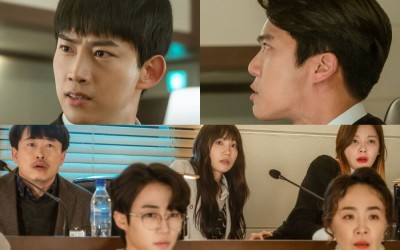 “Blind” Previews 2PM’s Taecyeon, Ha Seok Jin, And More Experiencing Chaotic Moments In Court