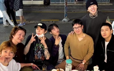 Block B Reunites + Shares Group Photo Ahead Of P.O’s Military Discharge