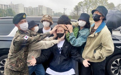 BTS Sends Off J-Hope As He Enlists In The Military