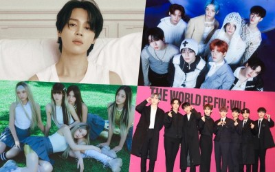BTS’s Jimin, Stray Kids, NewJeans, ATEEZ, ENHYPEN, TXT, And More Sweep Top Spots On Billboard’s World Albums Chart