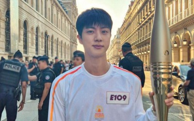 BTS's Jin Shares Message Of Support After Completing His Role As Torchbearer In Paris 2024 Olympic Games