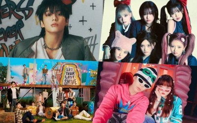 BTS’s Jungkook, IVE, SEVENTEEN, AKMU, And More Top Circle Monthly And Weekly Charts