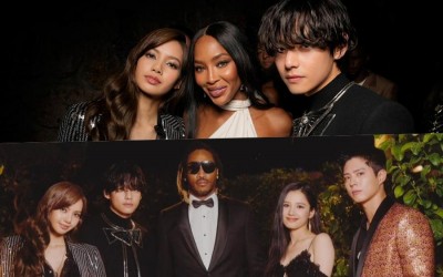 BTS’s V, BLACKPINK’s Lisa, And Park Bo Gum Snap Star-Studded Photos Together In France
