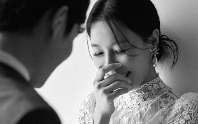 Cha Chung Hwa’s Agency Shares Beautiful Wedding Pictorial On Her Wedding Day