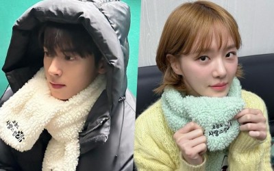 cha-eun-woo-shows-support-for-his-a-good-day-to-be-a-dog-co-star-park-gyu-young-on-set-of-her-upcoming-drama