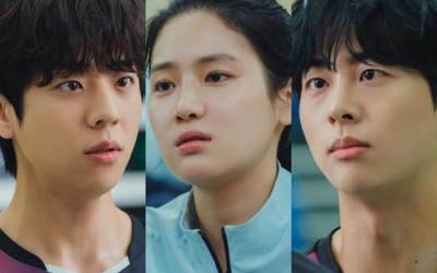 Chae Jong Hyeop And Kim Moo Joon Make Park Ju Hyun Nervous With Their Intense War Of Nerves In “Love All Play”