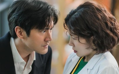 Choi Siwon And Jung In Sun Get Close For A Secret Conversation In Upcoming Drama 