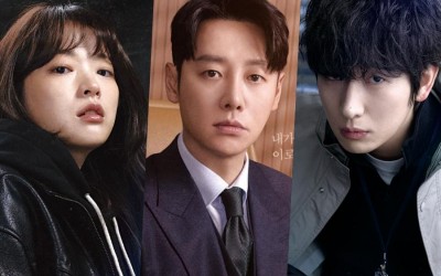 chun-woo-hee-kim-dong-wook-yoon-bak-and-more-are-being-investigated-in-posters-for-upcoming-drama-delightfully-deceitful