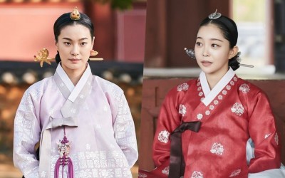 Concubines Ok Ja Yeon And Kim Ga Eun Strive To Put Their Sons On The Throne In “The Queen’s Umbrella”