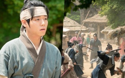Crown Prince Park Ji Hoon Encounters Military Officers While Disguised As A Commoner In “Love Song For Illusion”