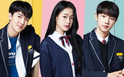 exos-sehun-jang-yeo-bin-and-jo-joon-young-transform-into-pure-hearted-students-in-all-that-we-loved-posters