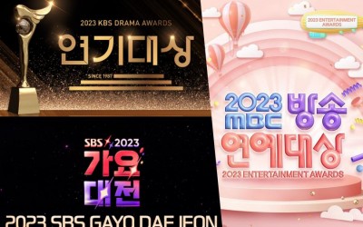 Guide To 2023 KBS, MBC, And SBS Year-End Shows: Schedules, Lineups, Nominees, And More