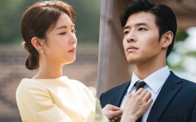 Ha Ji Won Affectionately Fixes Kang Ha Neul’s Tie While Getting Ready For Work Together In “Curtain Call”