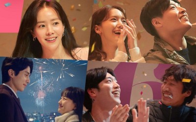 Han Ji Min, YoonA, Kang Ha Neul, Lee Dong Wook, Lee Kwang Soo, And More Excitedly Ring In The New Year In “A Year-End Medley” Posters