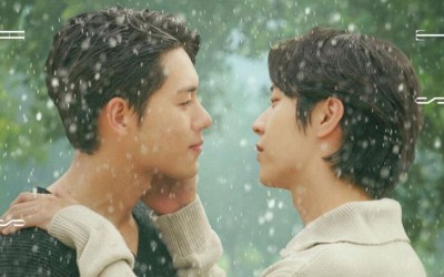 han-jung-wan-and-kang-jun-kyu-hold-each-other-in-the-pouring-rain-in-poster-for-new-bl-drama