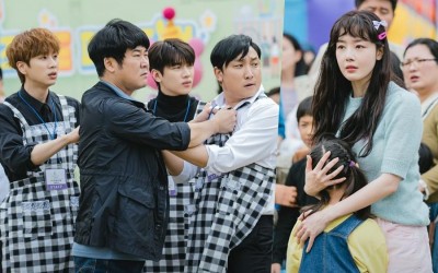 Han Sun Hwa Courageously Protects Kids Even Amid Chaos In 