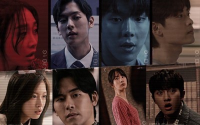 Horror Film Starring Shownu, Arin, Minhyuk, Jisoo, Jaehyun, Ju Haknyeon, SeolA, Exy, And More Unveils Eerie Poster