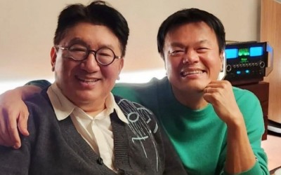 HYBE And JYP Founders Bang Si Hyuk And Park Jin Young To Appear On “You Quiz On The Block”