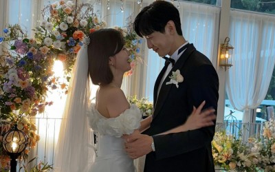 Im Soo Hyang Shares Stunning Behind-The-Scenes Wedding Photos With Ji Hyun Woo On Set Of “Beauty and Mr. Romantic”