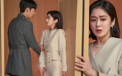 Jang Nara Encounters A Nerve-Wracking Face-Off With Lee Ki Taek In “My Happy Ending”