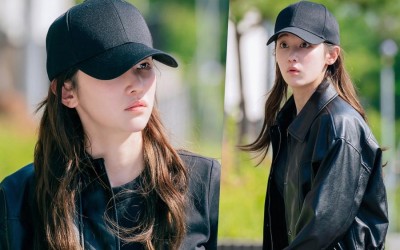 Jeon Jong Seo Is Dressed In All Black To Avoid Reporters In “Wedding Impossible”