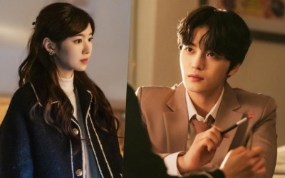 Jin Se Yeon And Kim Jae Joong Hold Hands In An Empty Classroom In "Bad Memory Eraser"