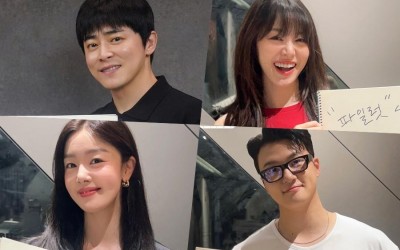 Jo Jung Suk, Lee Joo Myung, Han Sun Hwa, And Shin Seung Ho Celebrate "Pilot" Surpassing 4 Million Moviegoers