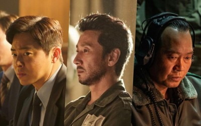 Jo Jung Suk, Lee Sun Gyun, And Yoo Jae Myung Are Entangled In An Assassination Case In Upcoming Film “The Land Of Happiness”