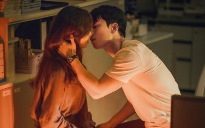 jung-ryeo-won-and-wi-ha-joon-get-intimate-at-the-workplace-in-midnight-romance-in-hagwon-posters