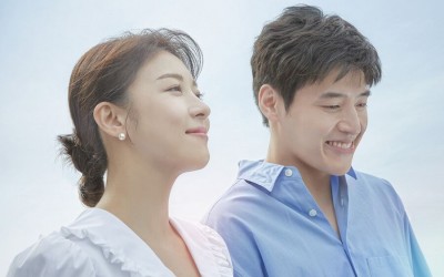 Kang Ha Neul And Ha Ji Won Cannot Hide Their Affection Toward Each Other In “Curtain Call” Poster