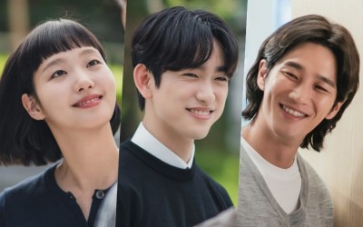 Kim Go Eun, GOT7’s Jinyoung, Ahn Bo Hyun, And Lee Sang Yi Are All Smiles Behind The Scenes Of “Yumi’s Cells”