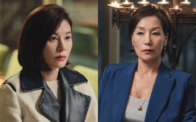 Kim Ha Neul And Lee Hye Young Engage In Tense Conflict In New “Kill Heel” Stills