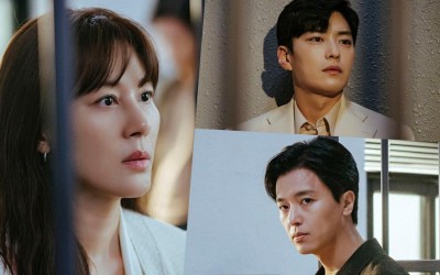 Kim Ha Neul And Yeon Woo Jin Visit Jang Seung Jo After His Confession In "Nothing Uncovered"