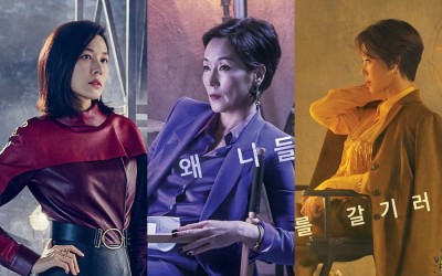Kim Ha Neul, Lee Hye Young, and Kim Sung Ryung’s Fierce Competition Rises In New “Kill Heel” Posters