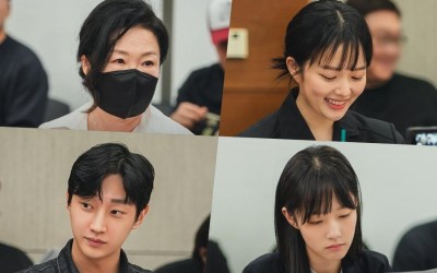 Kim Hae Sook, Jung Ji So, Jung Jinyoung, Chae Won Bin, And More Bring Their Characters To Life At Script Reading For "Miss Granny"