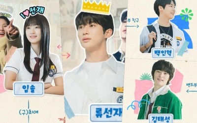 Kim Hye Yoon And Byun Woo Seok's Drama "Lovely Runner" Unveils Character Relationship Chart