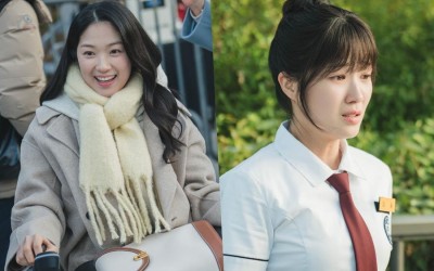 Kim Hye Yoon Portrays Multifaceted Role As Both Adult Fan Girl And Resolute Student In "Lovely Runner"