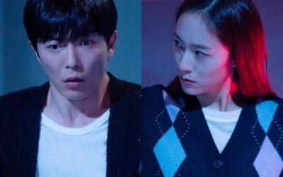 Kim Jae Wook Freezes With Fear At The Sight Of Krystal’s Icy Glare In “Crazy Love”