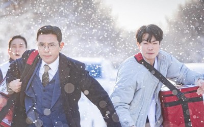 Kim Joo Heon And Ko Sang Ho Brave A Snowstorm To Provide Medical Assistance In “Dr. Romantic 3”