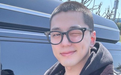 kim-min-kyu-enlists-in-the-military-shares-new-military-buzzcut