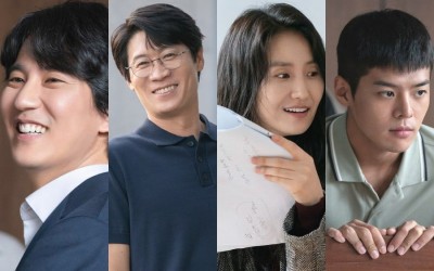 Kim Nam Gil, Jin Sun Kyu, Kim So Jin, And Ryeo Woon Create Friendly Vibes Behind The Scenes Of “Through The Darkness”