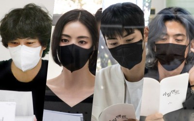 Kim Nam Gil, Lee Da Hee, Cha Eun Woo, Sung Joon, And More Immerse Into Their Roles At 1st “Island” Script Reading